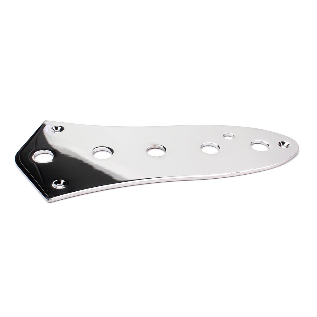 Musical Instrument Jazz - Shiny Steel 5 Holes Control Plate