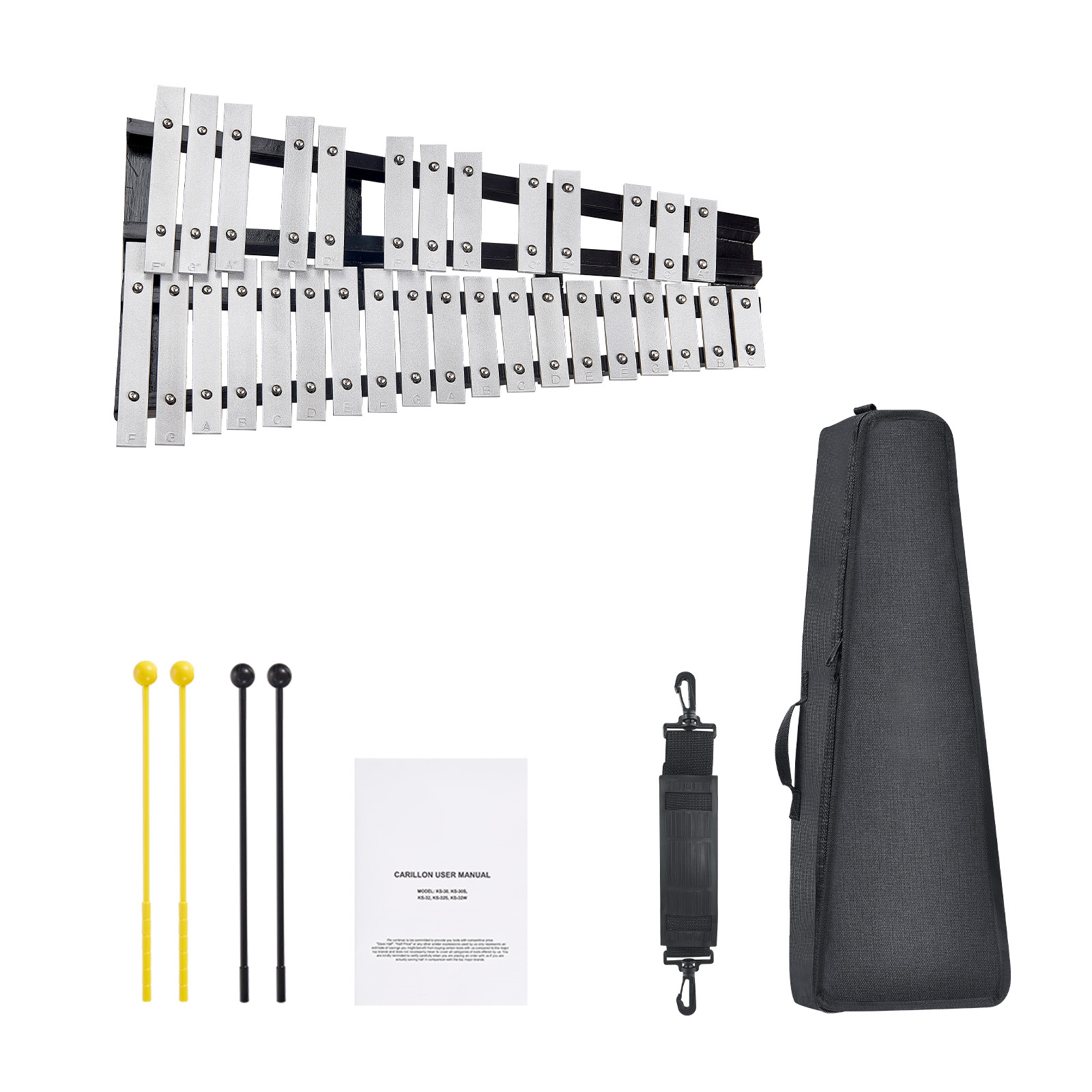 Musical Instrument Harmonium - SucceBuy 32 Note Glockenspiel Xylophone Bell