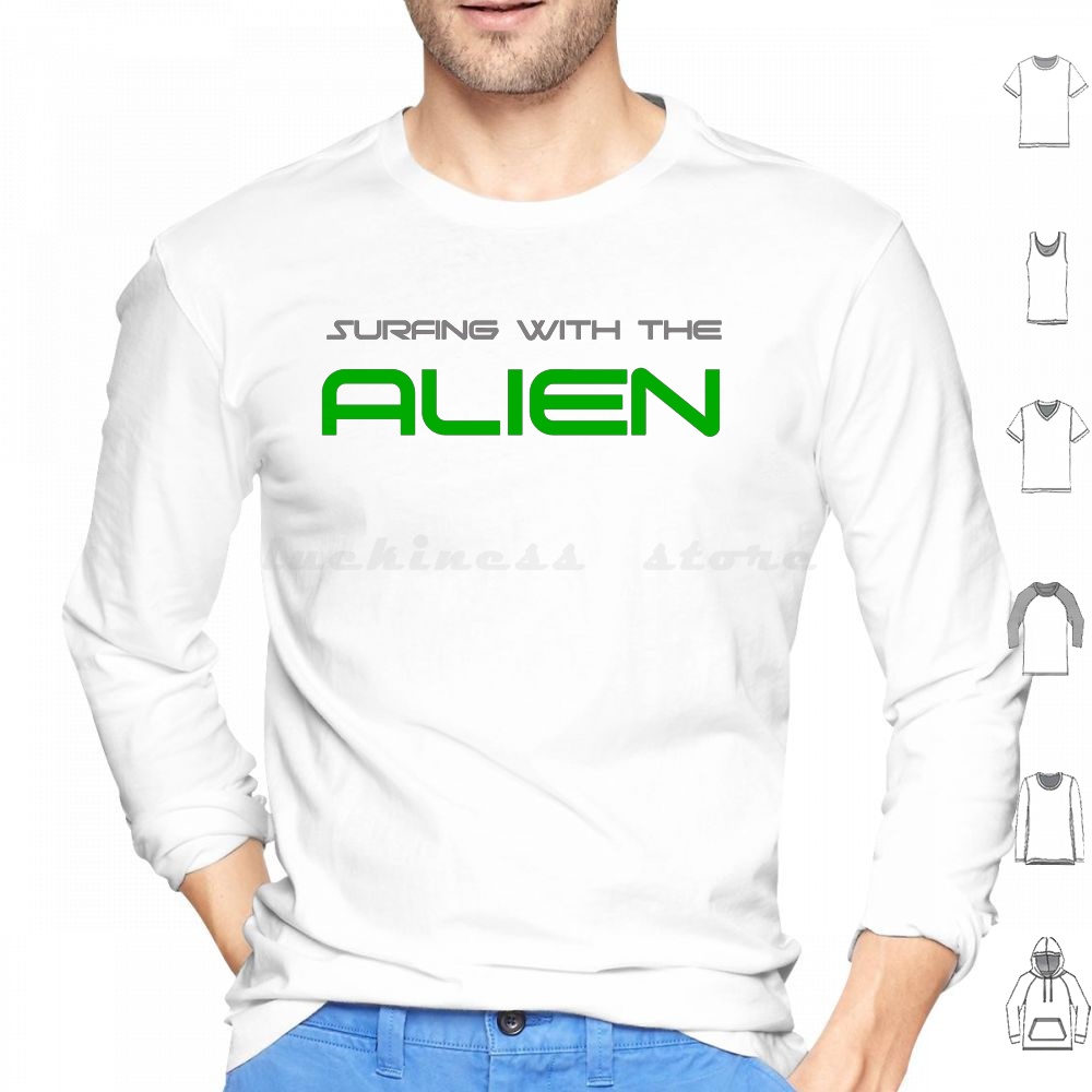 Musical Instrument With Names - Surfing With The Design Hoodies Long