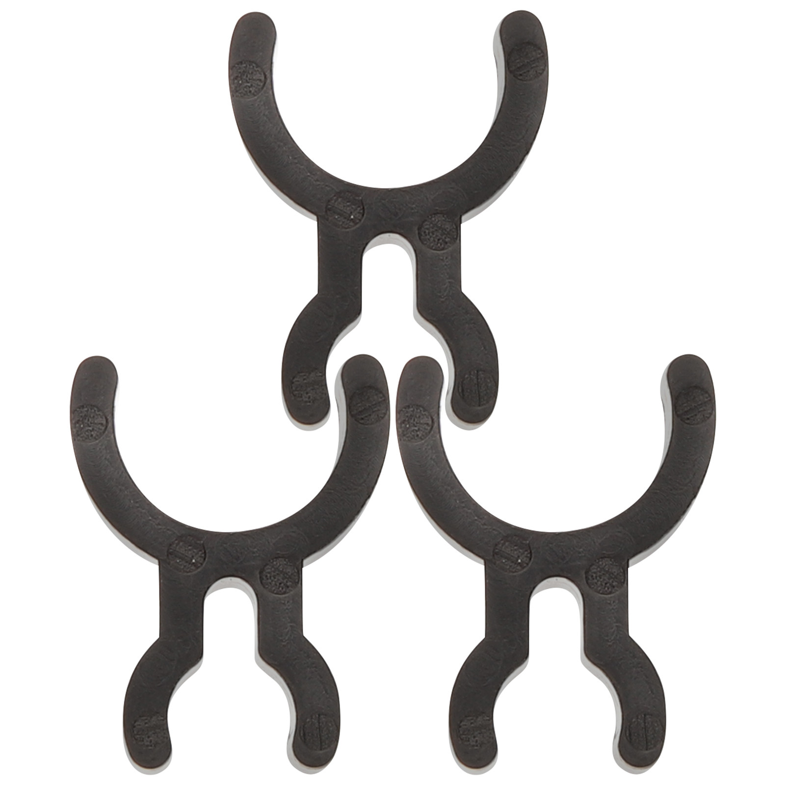Musical Instrument French - 3Pcs Black Plastic Trumpet Pen Clips