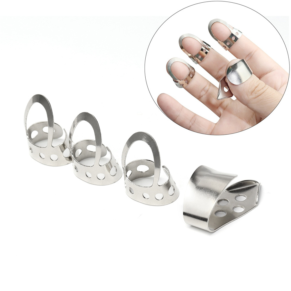 4pcs Finger Picks Tone Deaf Mu - Dobro Resonator Guitar recensione e prezzo