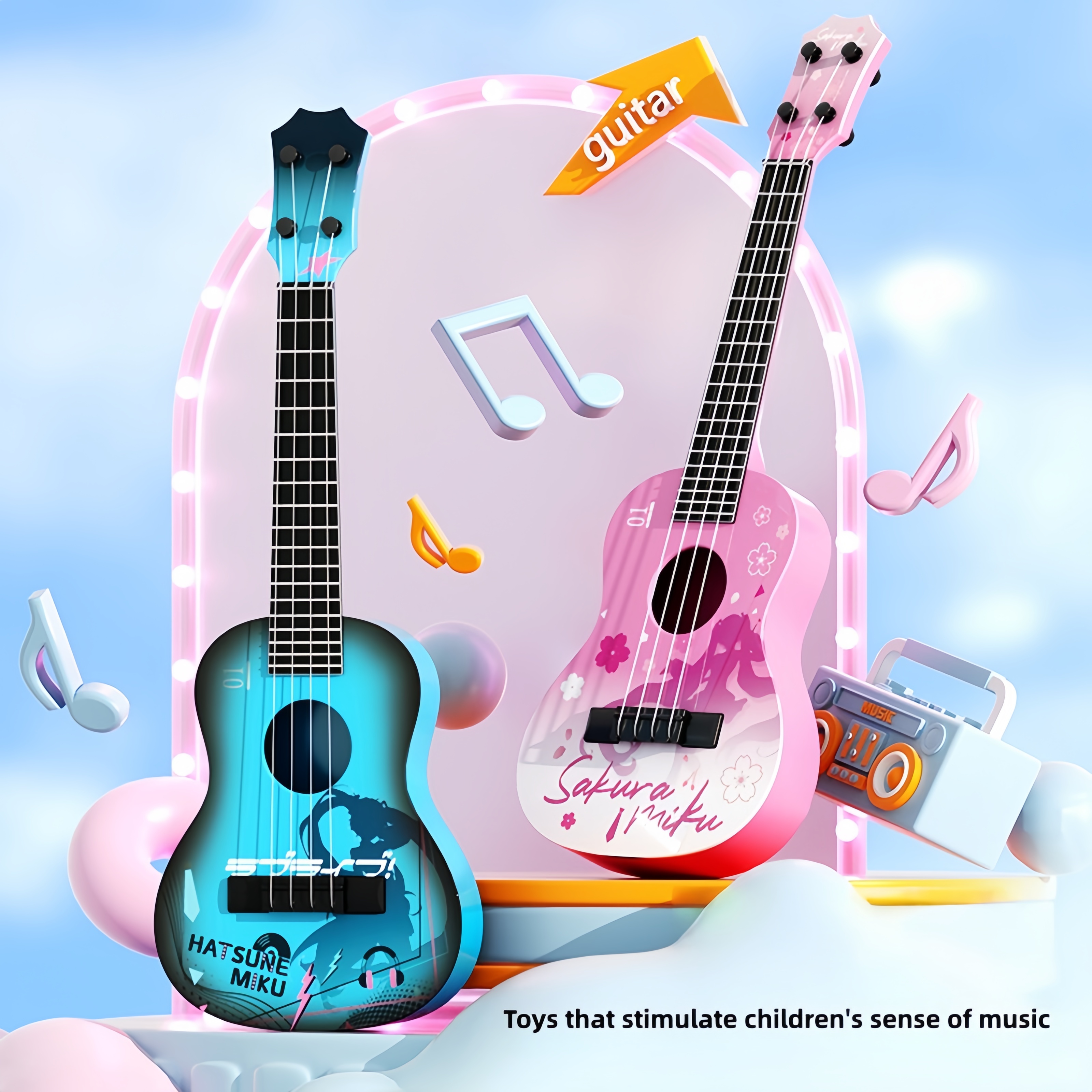 Beginner's Guitar Ukulele for  - Musical Instrument Harmonium recensione e prezzo