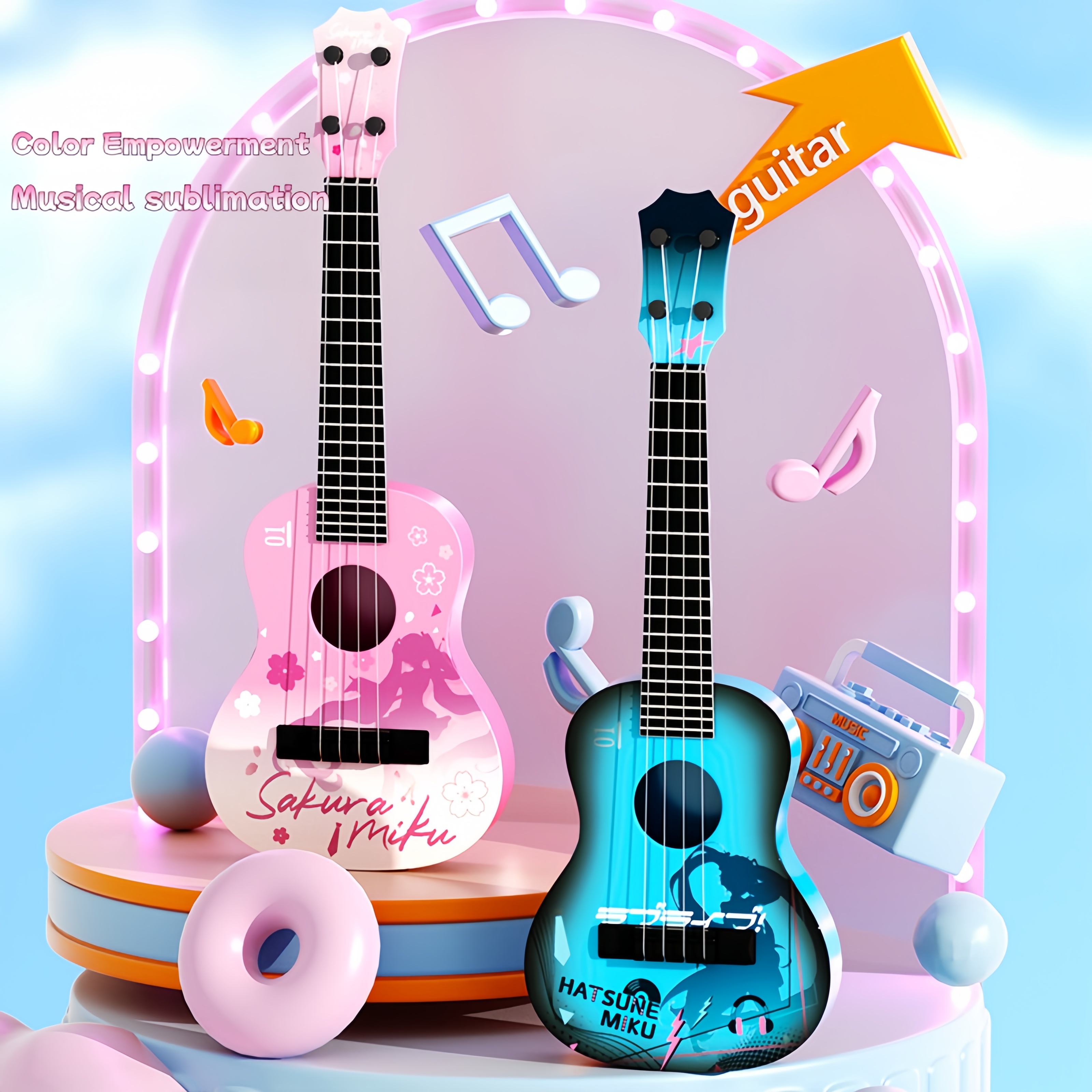 Beginner's Guitar Ukulele for  - Musical Instrument Harmonium recensione e prezzo