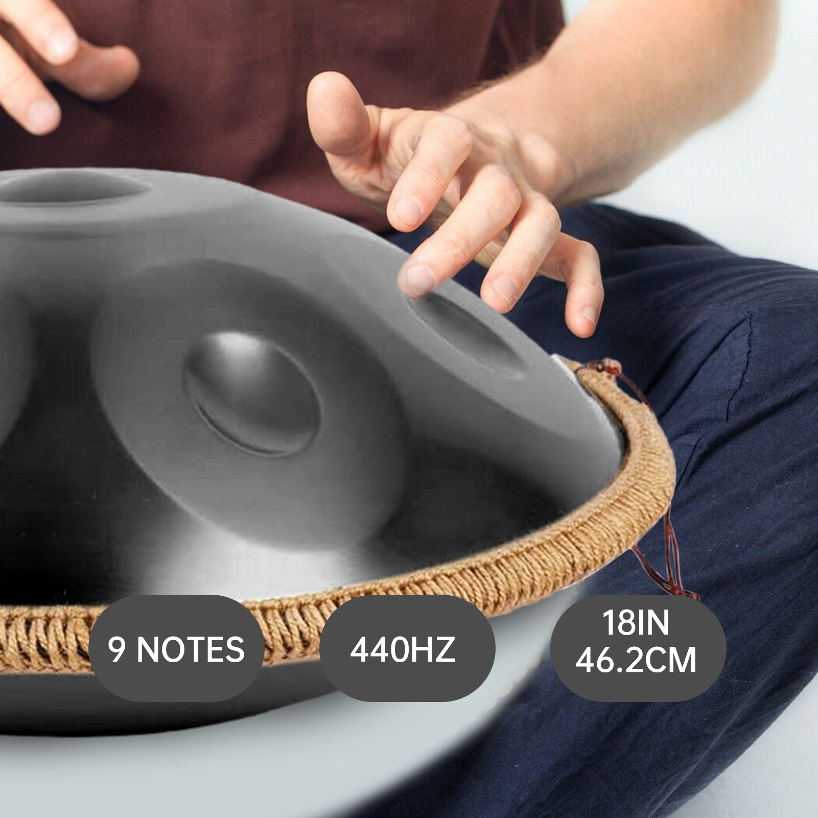 Hand Pan Drum, g Minor 9 Notes - Musical Instrument Handpan recensione e prezzo