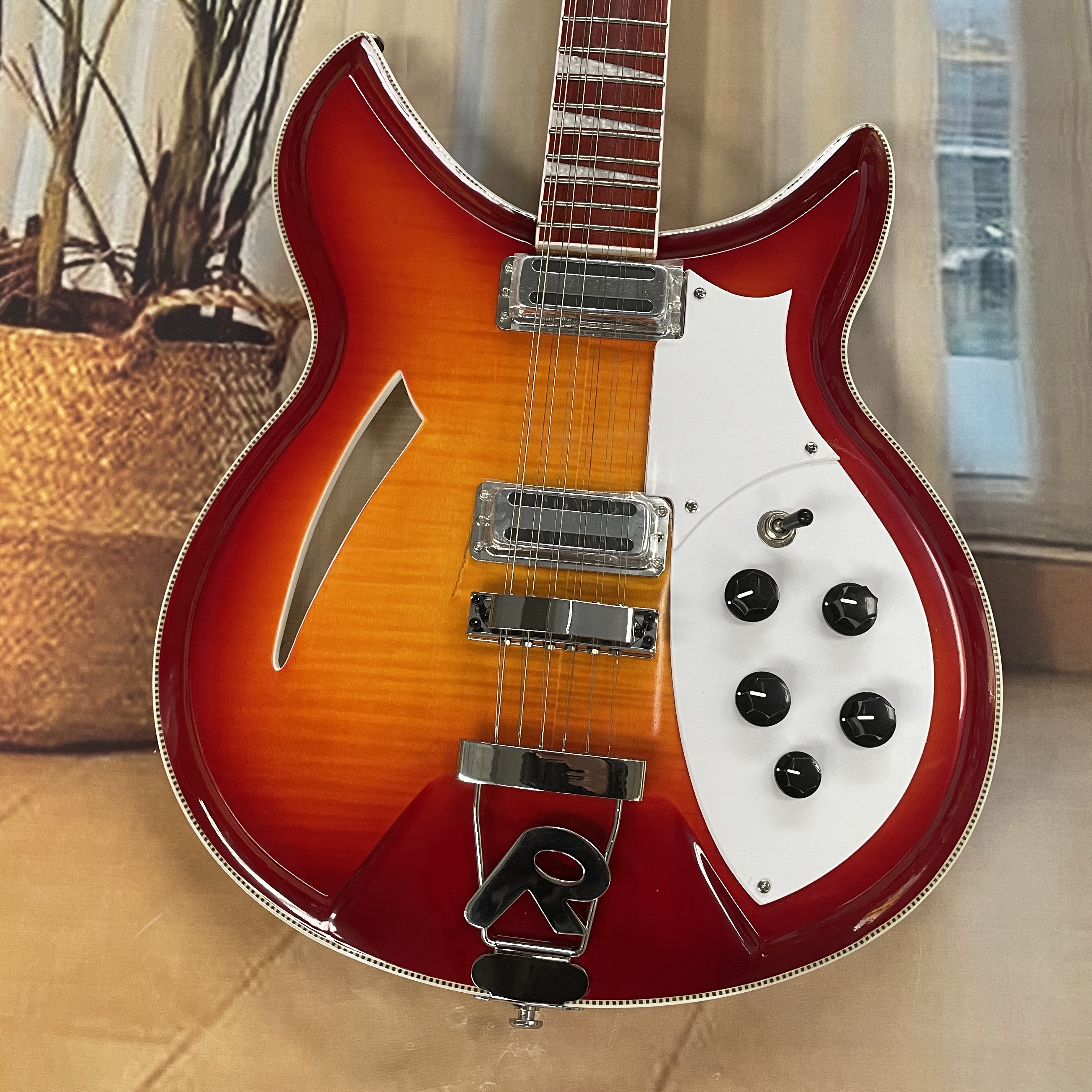 12-string semi-hollowbody elec - Electric Guitar Beginner recensione e prezzo