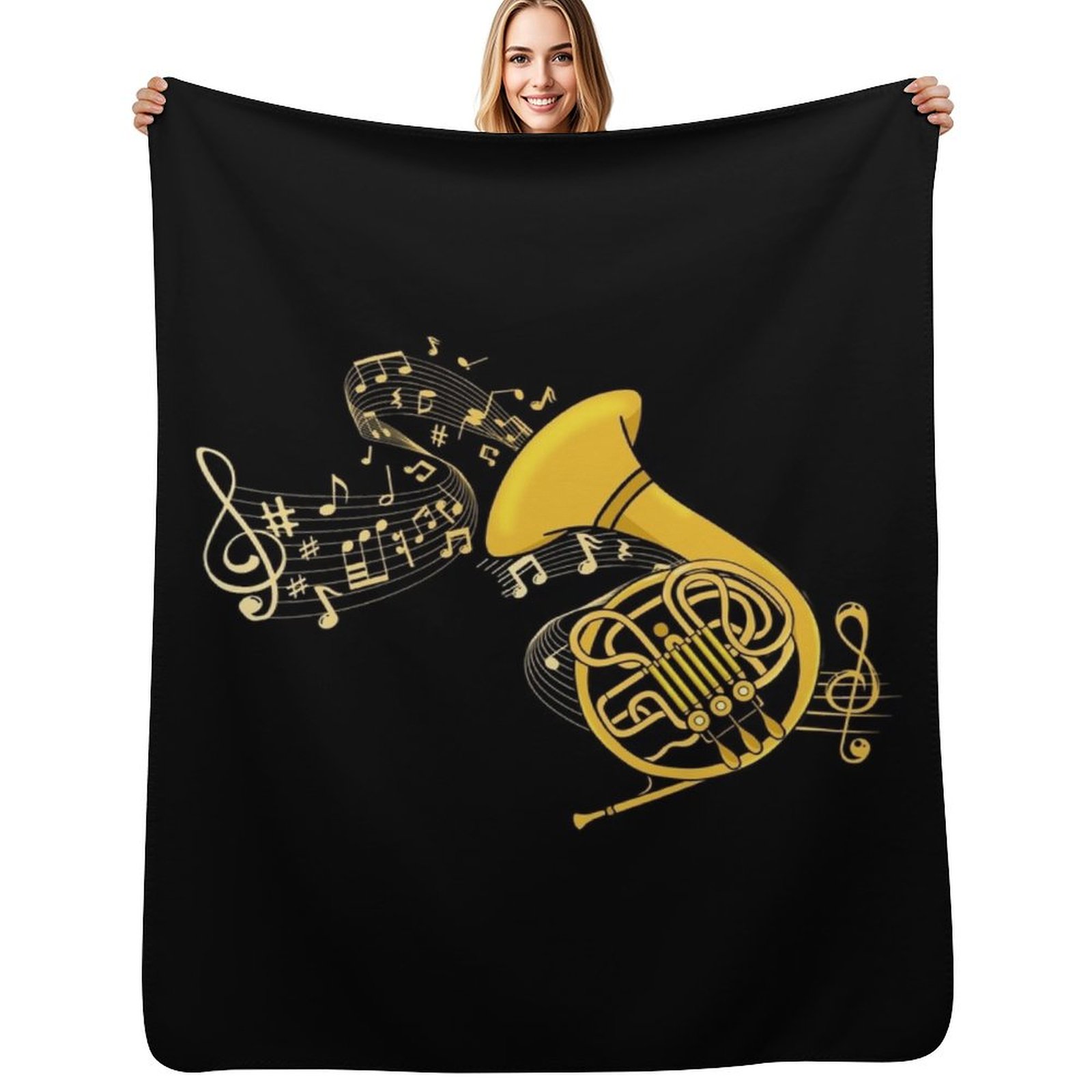 French Horn Gift Music Lover B - Musical Instrument French recensione e prezzo