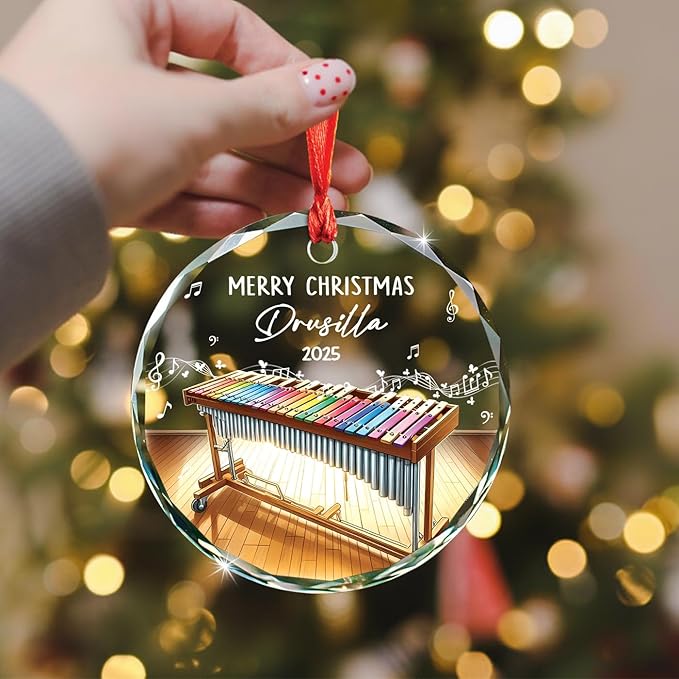 Year & Name Xylophone Glass Or - Musical Instrument With Names recensione e prezzo