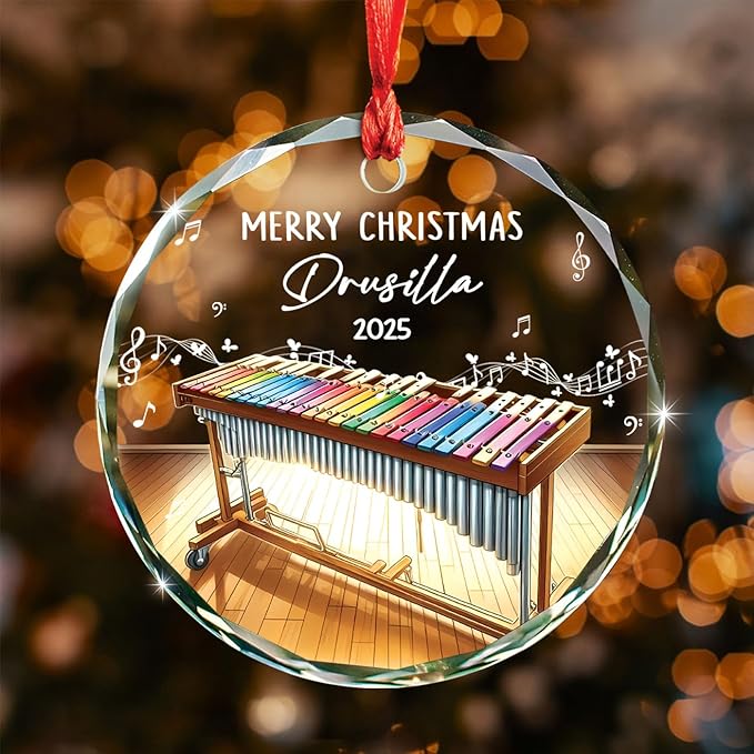 Year & Name Xylophone Glass Or - Musical Instrument With Names recensione e prezzo