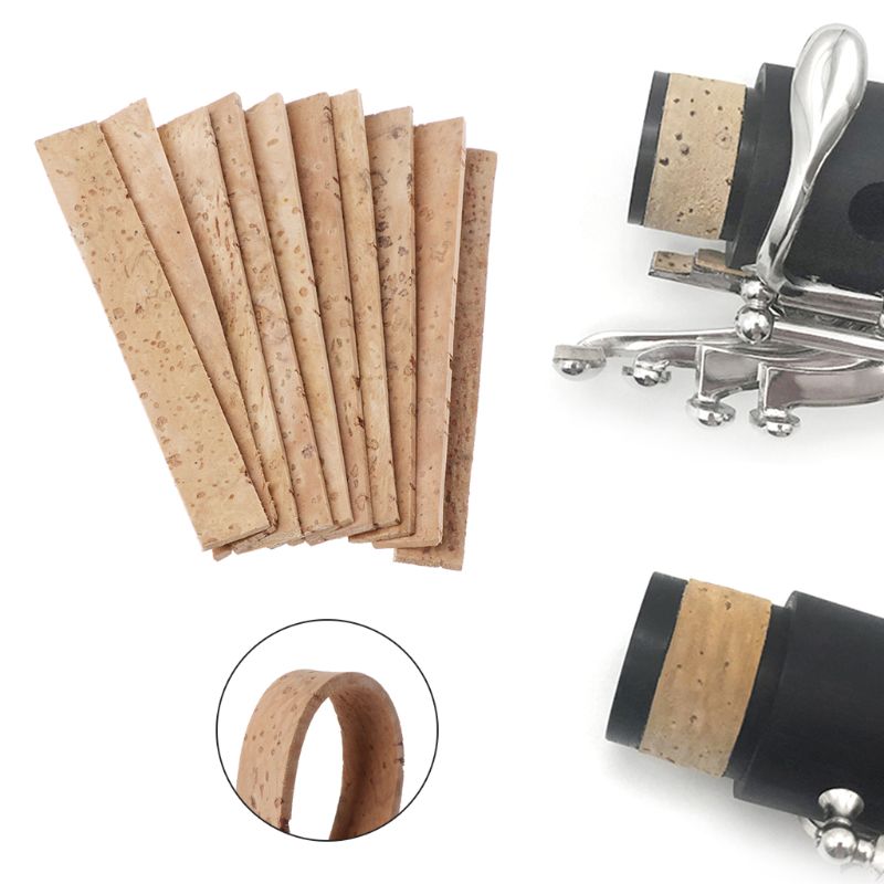 10pcs Clarinet Cork Bb Joint C - Musical Instruments List recensione e prezzo