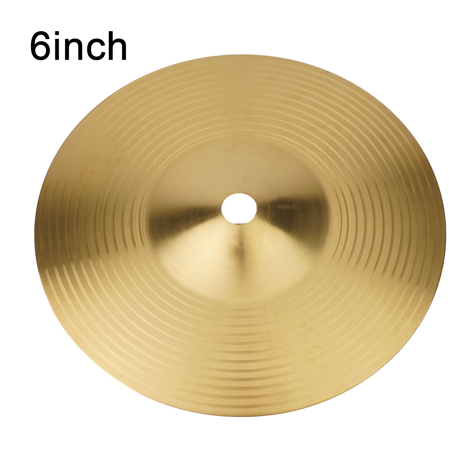 6Inch Drum Brass Cymbals Percu - Musical Instrument Jazz recensione e prezzo