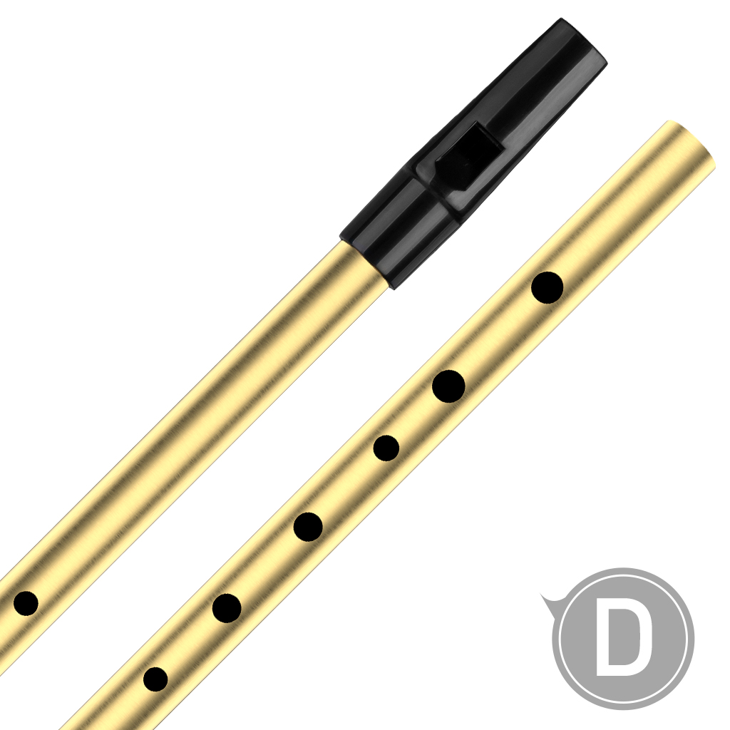 NAOMI Tin Whistle D Key Brass  - Tin Whistle Flute recensione e prezzo