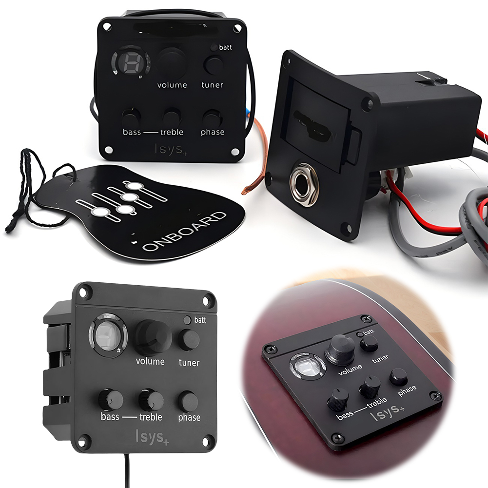 Piezo Pickup Onboard Preamp Sy - Dobro Resonator Guitar recensione e prezzo