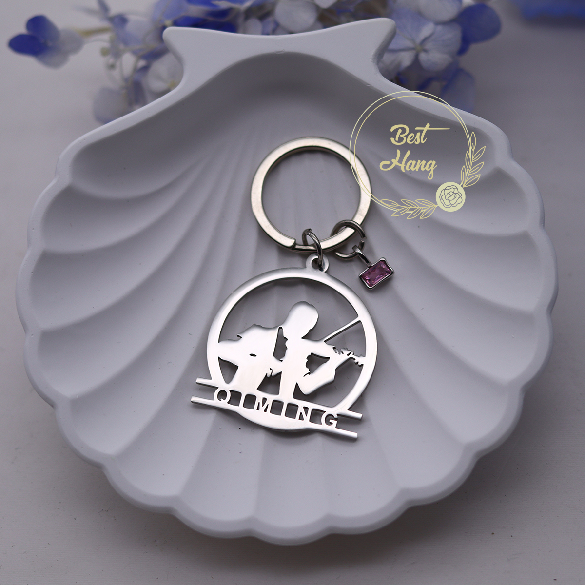 Custom Name Birthstone Pendant - Musical Instrument With Names recensione e prezzo