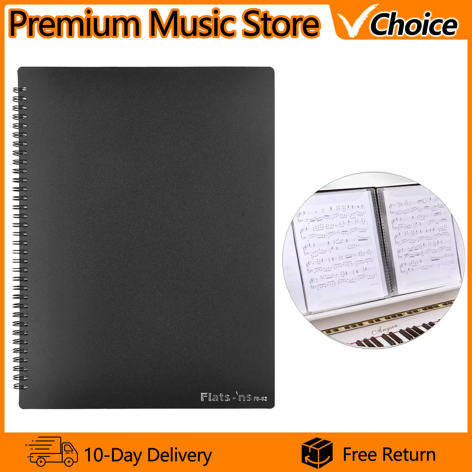 Flatsons Music Score Holder A4 - Musical Instruments List recensione e prezzo