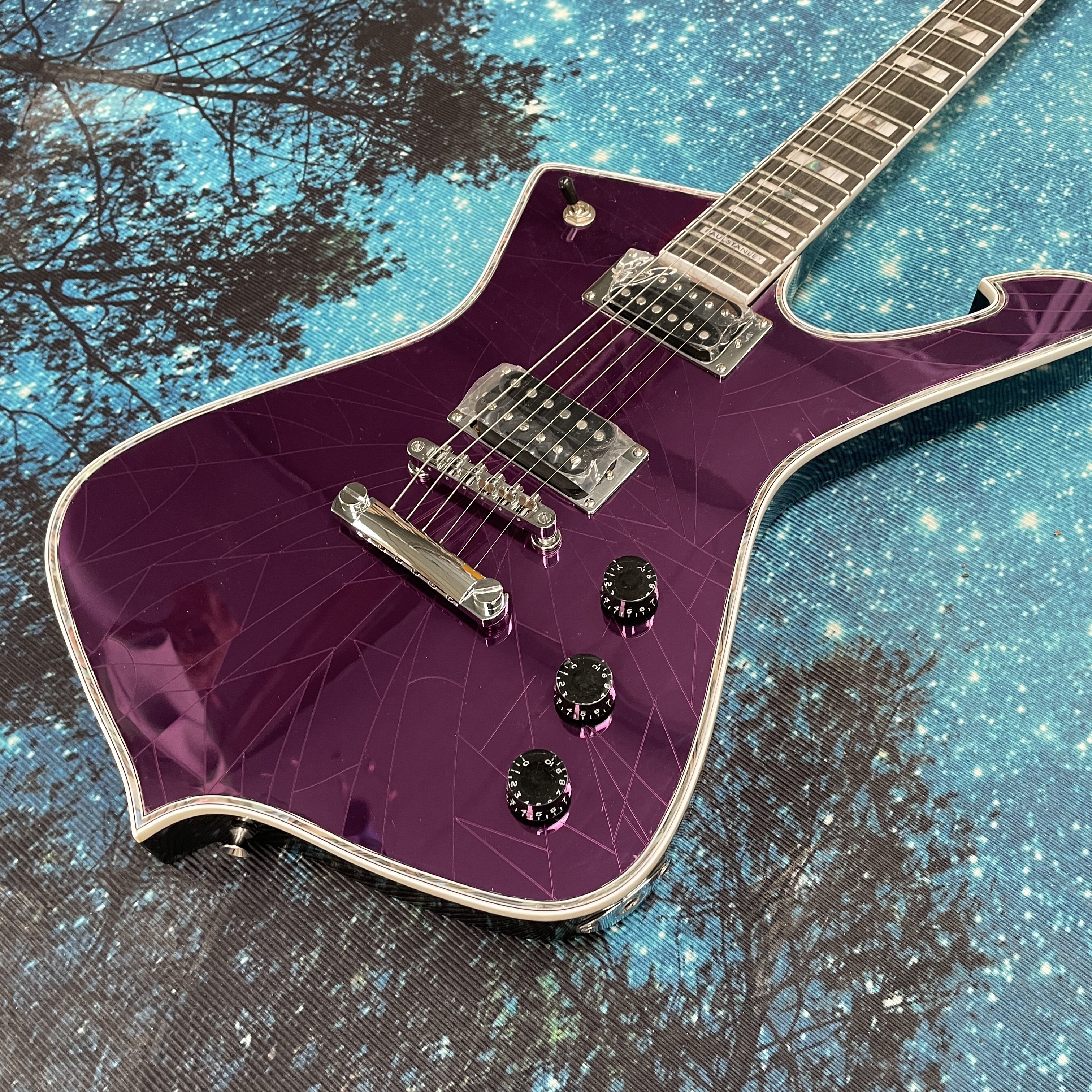 Purple Ice Man electric guitar - Electric Guitar Beginner recensione e prezzo