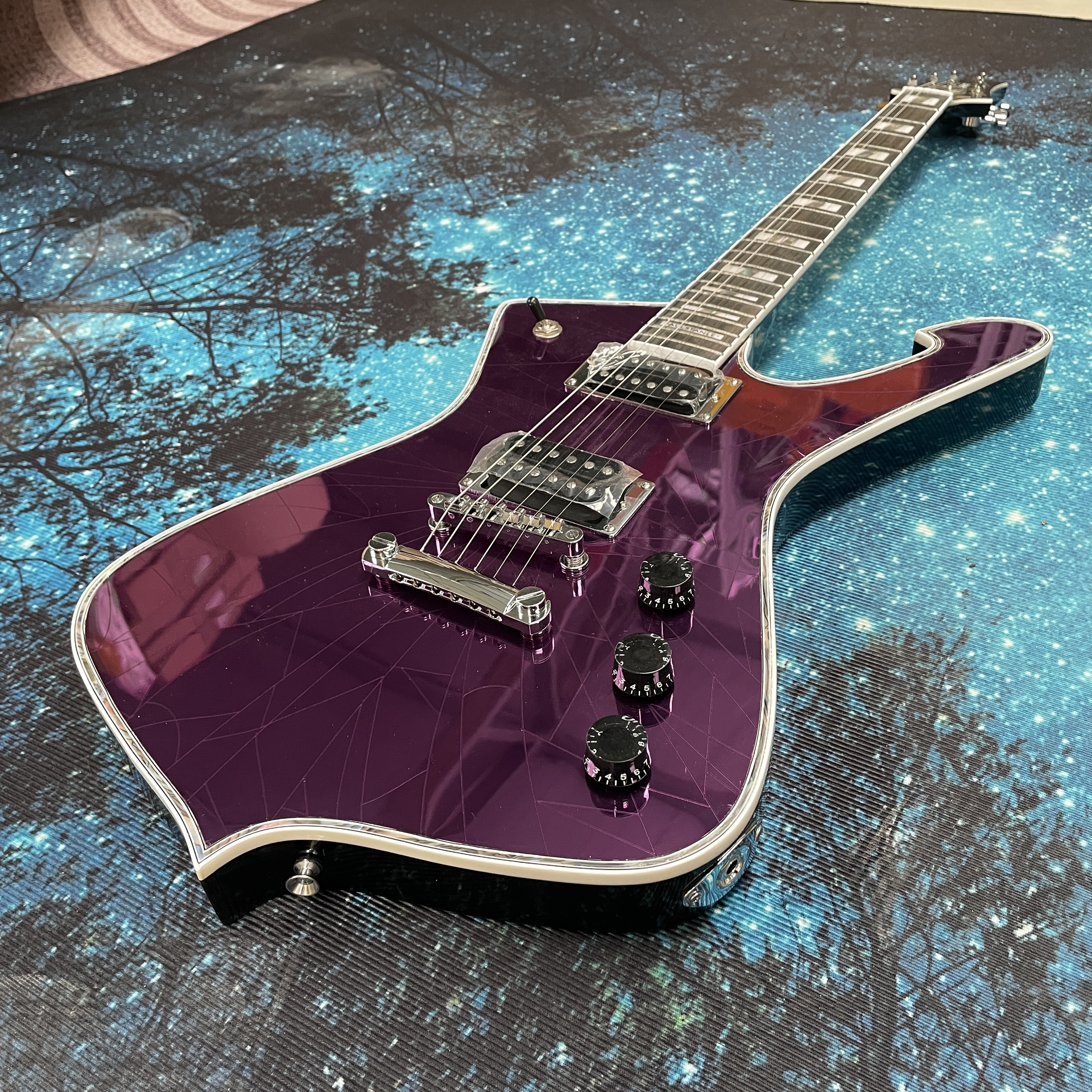 Purple Ice Man electric guitar - Electric Guitar Beginner recensione e prezzo