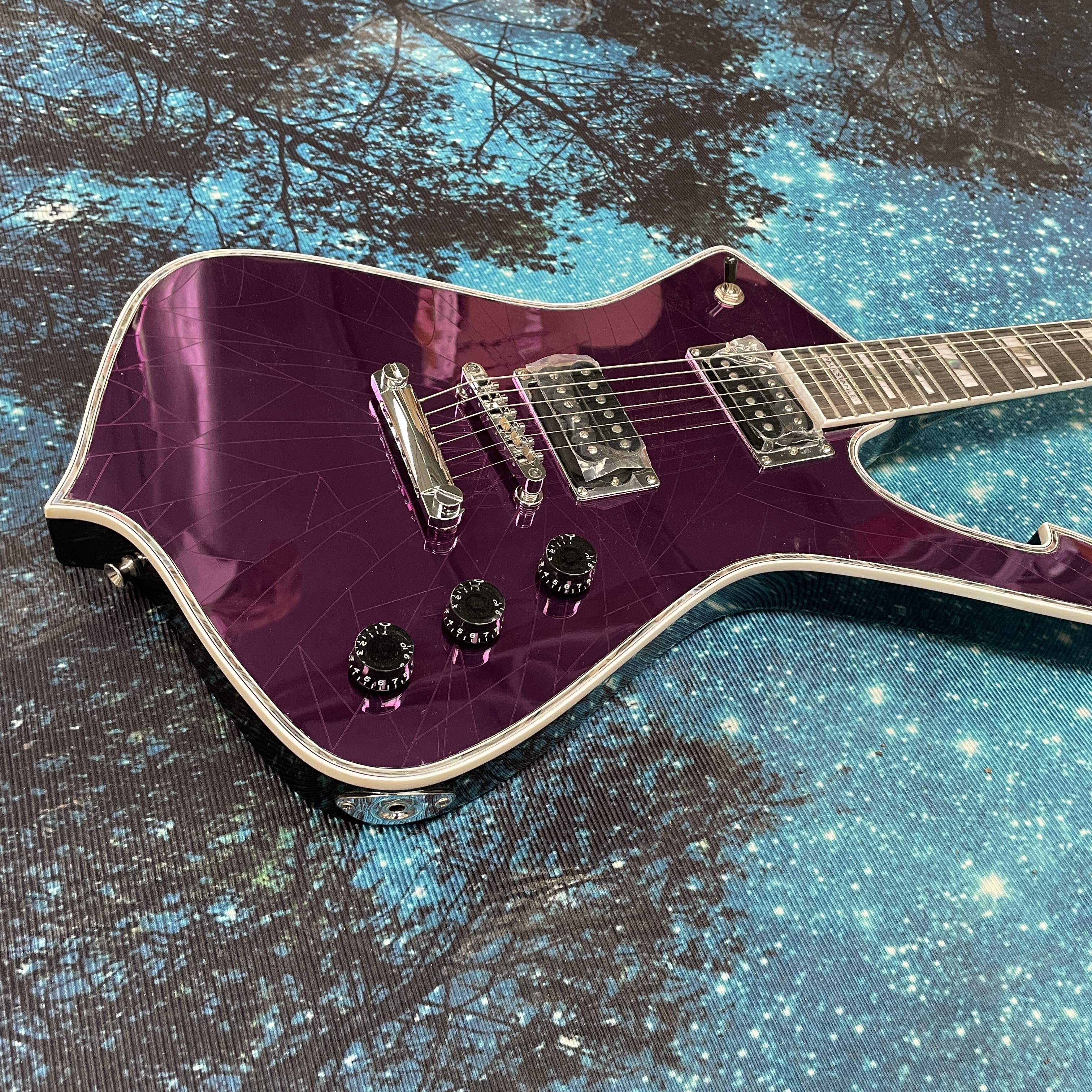 Purple Ice Man electric guitar - Electric Guitar Beginner recensione e prezzo