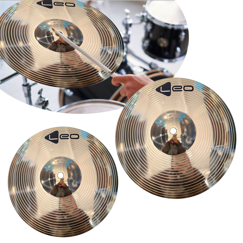 8/10Inch Drum Brass Cymbals Pe - Musical Instrument Jazz recensione e prezzo