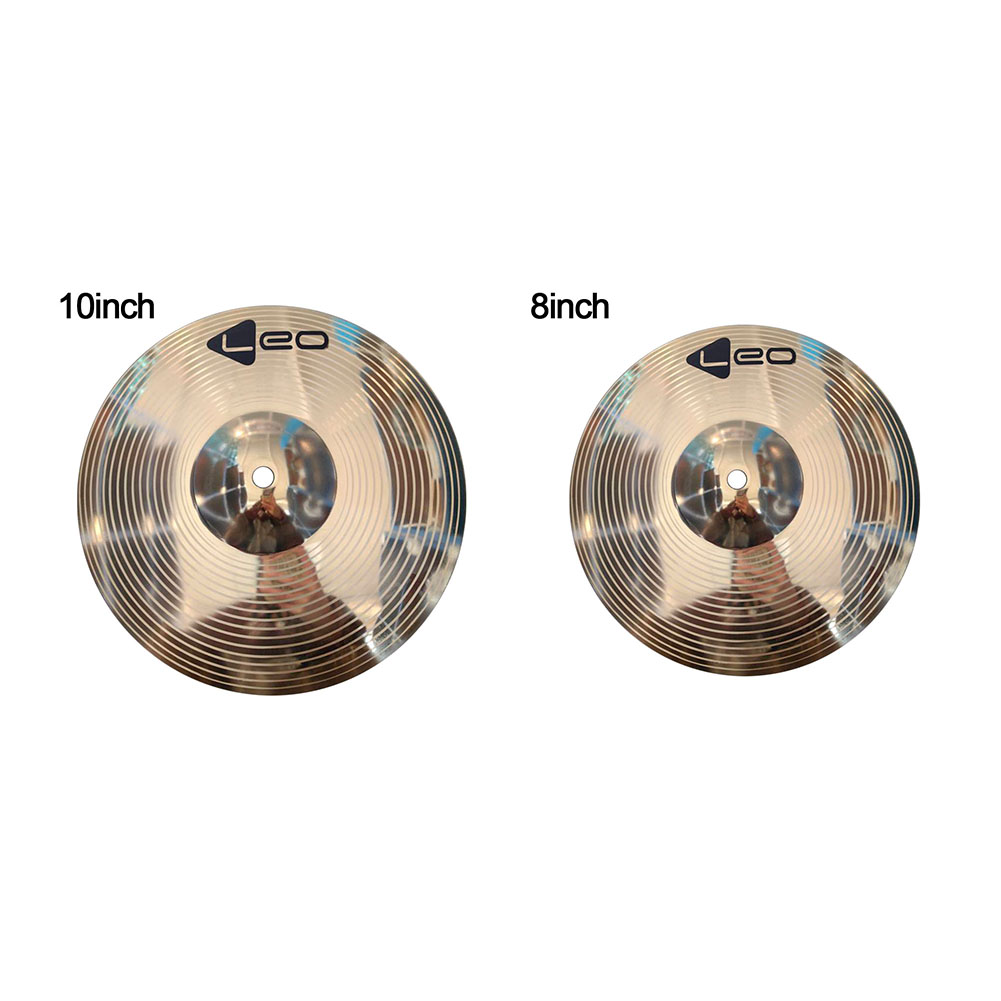 8/10Inch Drum Brass Cymbals Pe - Musical Instrument Jazz recensione e prezzo