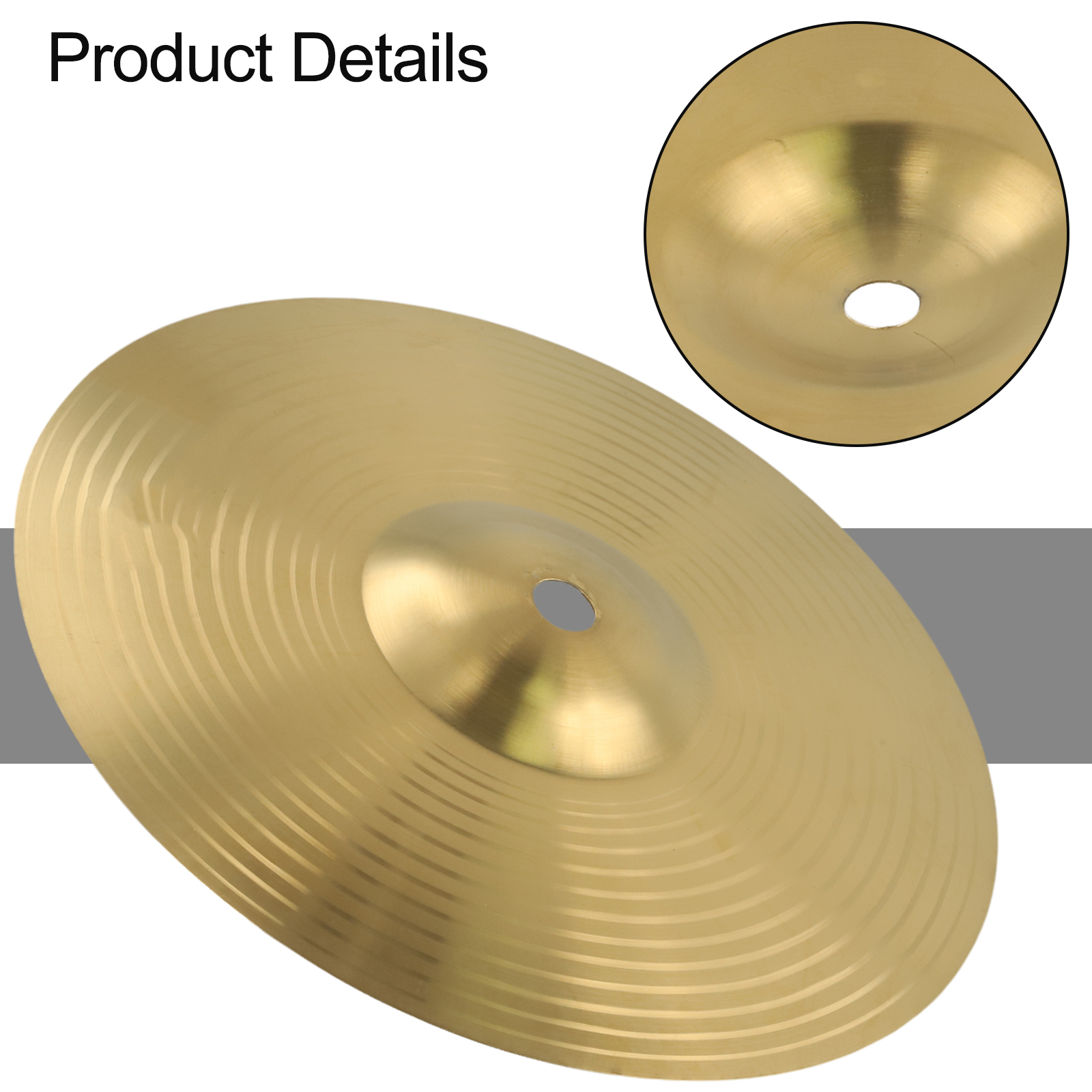 8/10Inch Drum Brass Cymbals Pe - Musical Instrument Jazz recensione e prezzo