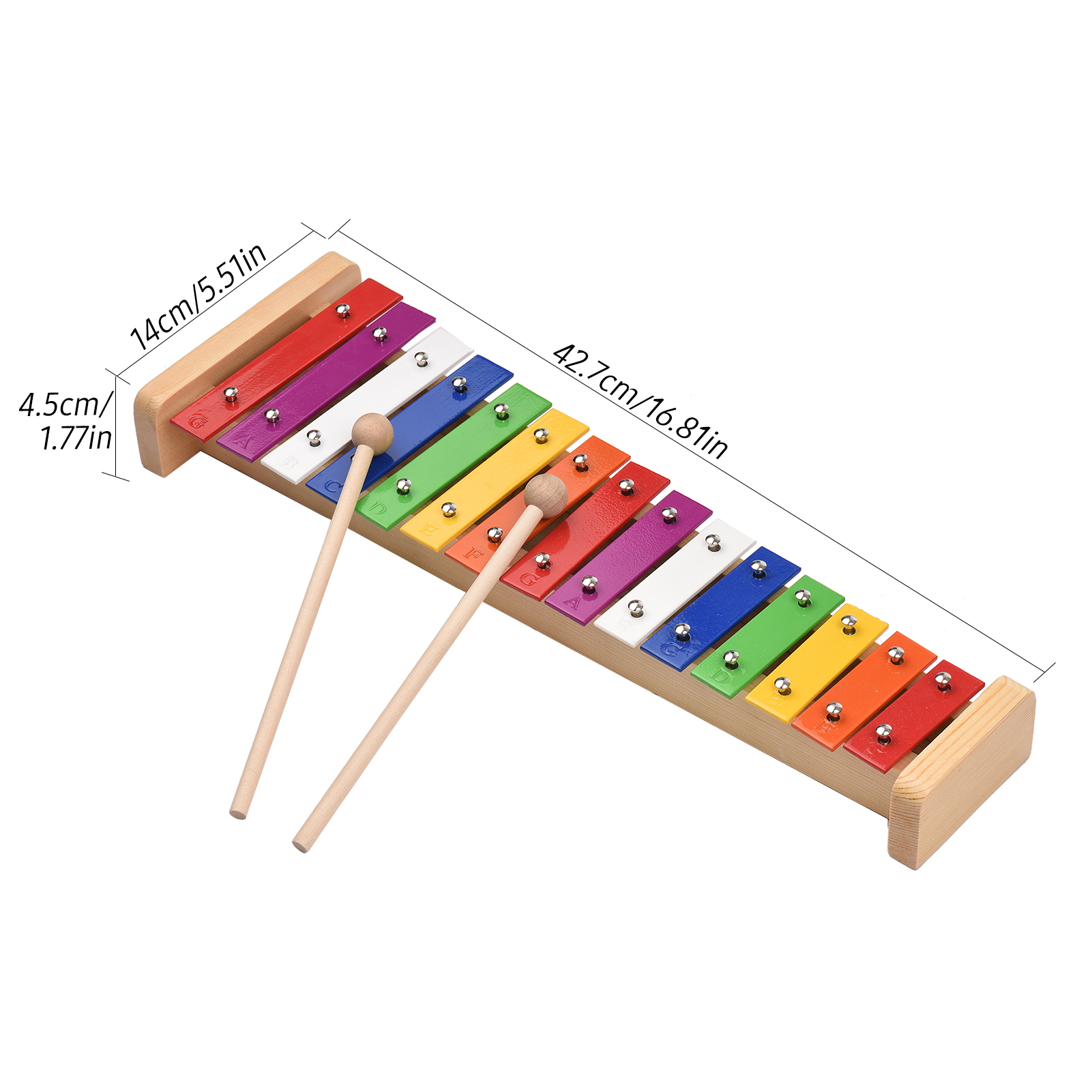 15 Note Glockenspiel Xylophone - Musical Instrument Harmonium recensione e prezzo