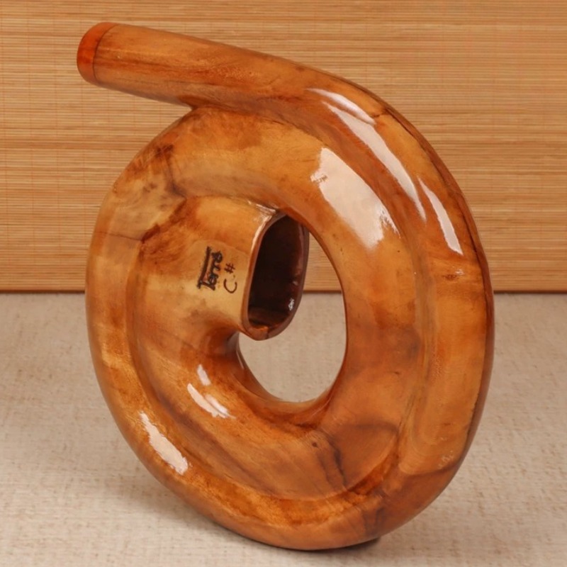 Spiral Didgeridoo Wooden Porta - Musical Instrument Didgeridoo recensione e prezzo