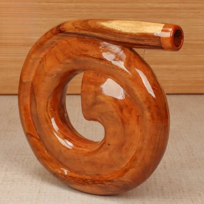 Spiral Didgeridoo Wooden Porta - Musical Instrument Didgeridoo recensione e prezzo
