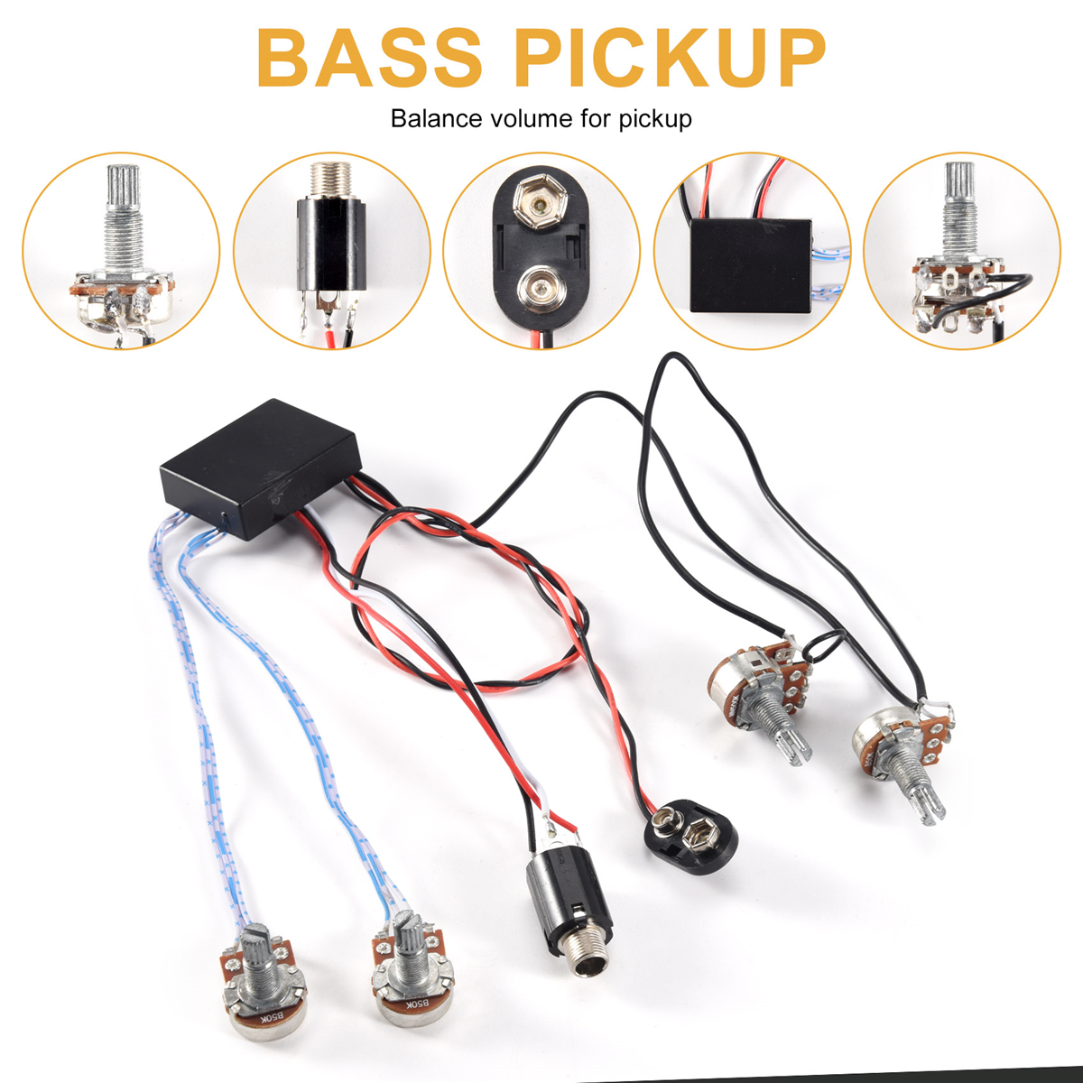 MSOR 2 Band Active Bass Guitar - Dobro Resonator Guitar recensione e prezzo