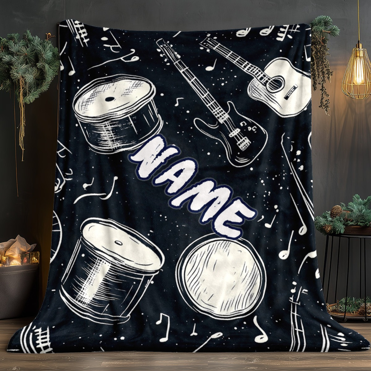 Personalized Music Lover's Bla - Musical Instrument With Names recensione e prezzo