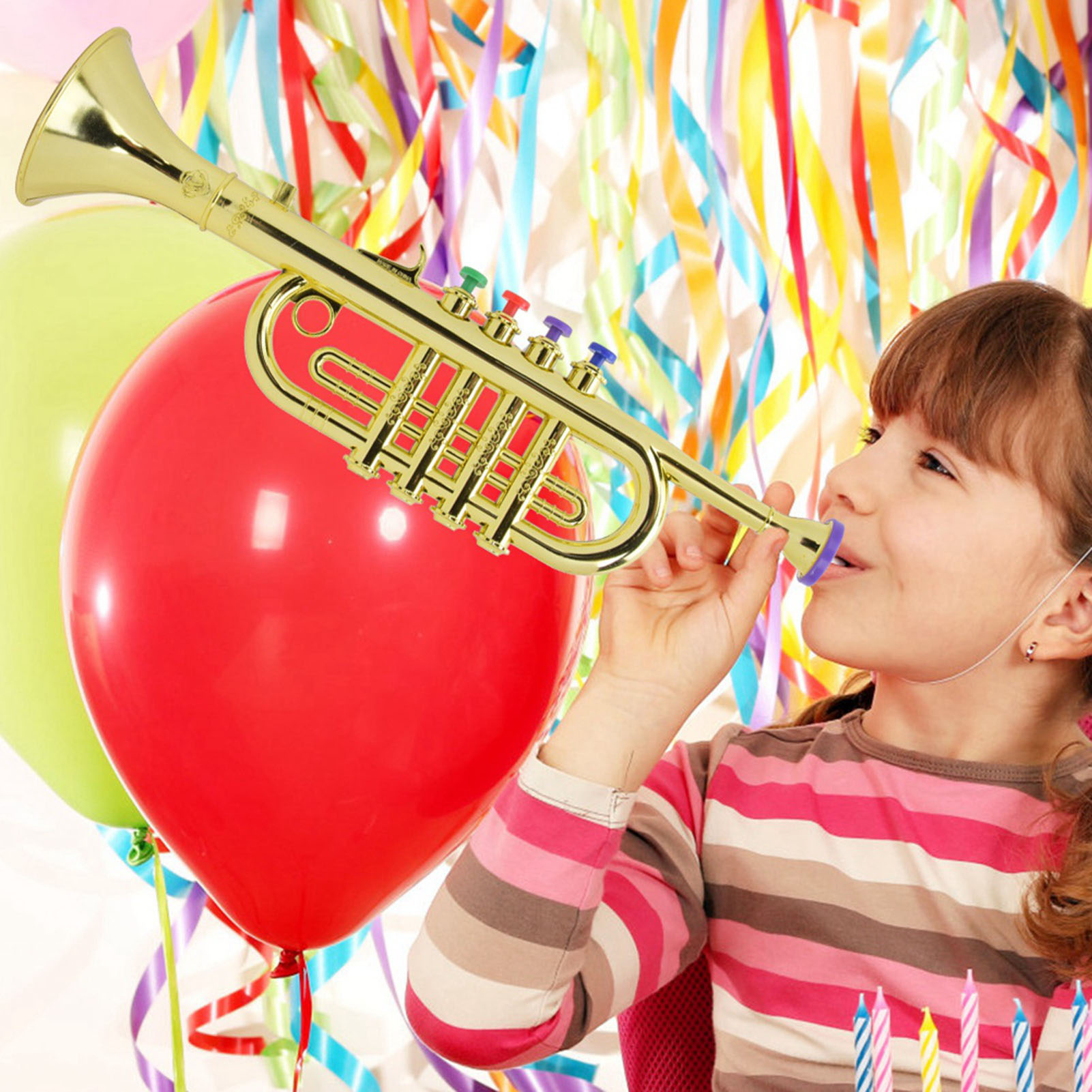 Kid Trumpet Golden Coated Plas - Musical Instrument Harmonium recensione e prezzo