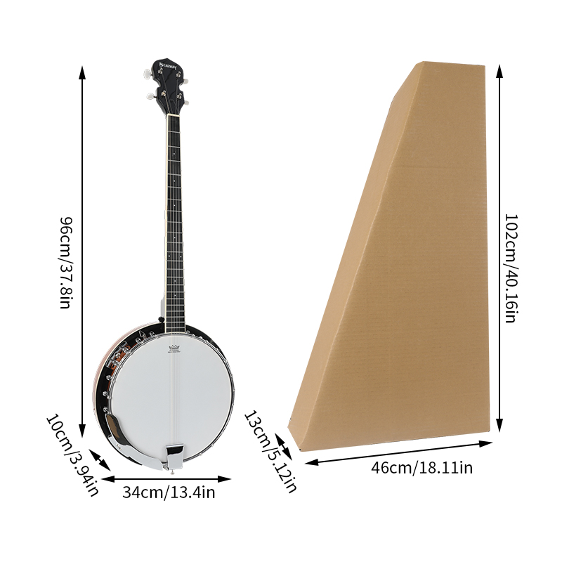 Wholesale Musical Instruments  - Banjo 5 String Open recensione e prezzo