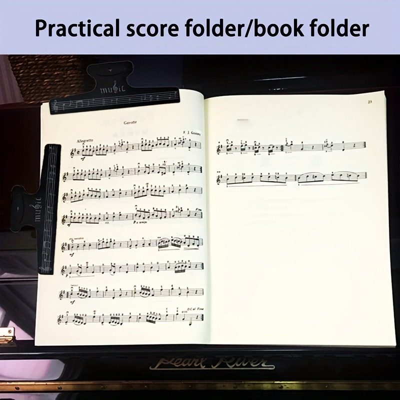 Sheet Music Clip Stationery Fo - Musical Instruments List recensione e prezzo
