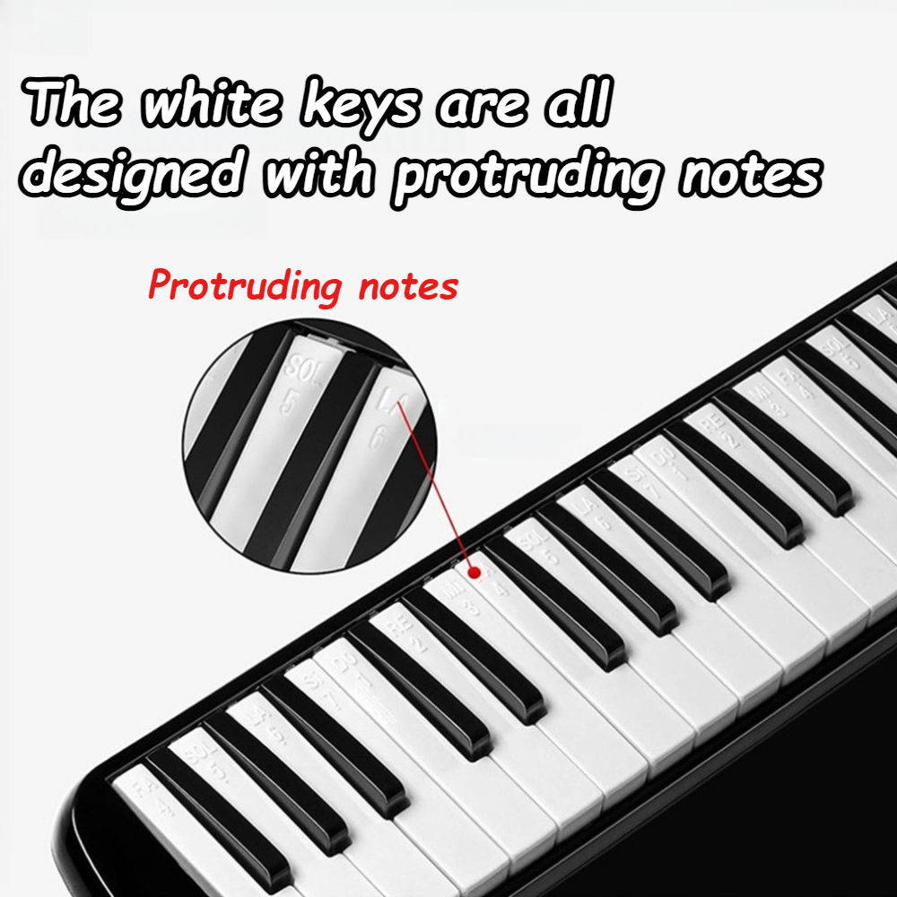 37 Keys Melodica Instrument fo - Musical Instrument Harmonium recensione e prezzo