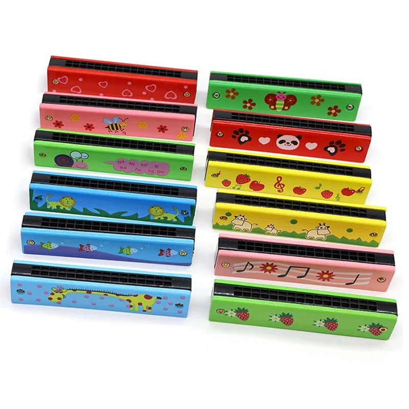 1/2pcs Children Wooden Harmoni - Musical Instrument Harmonium recensione e prezzo