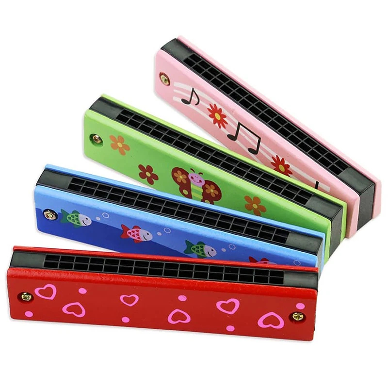1/2pcs Children Wooden Harmoni - Musical Instrument Harmonium recensione e prezzo